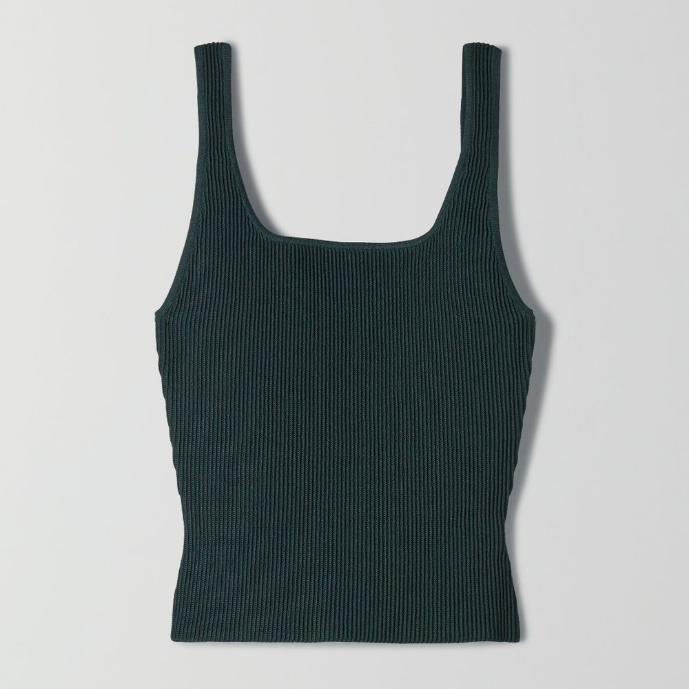 NWT BABATON SCULPT KNIT LONG TANK